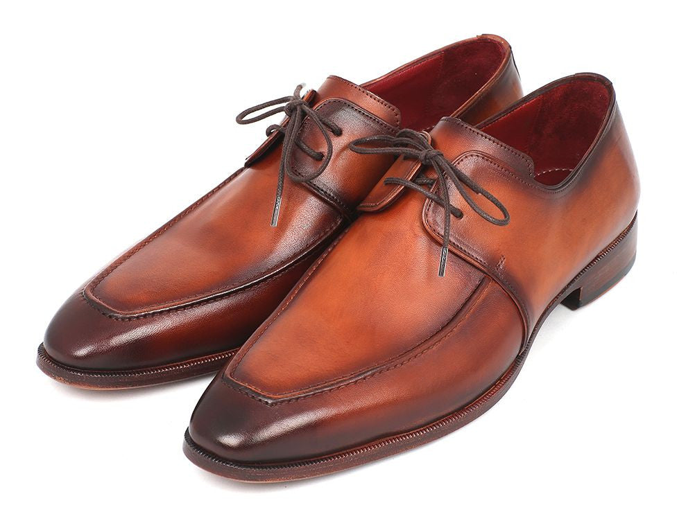 Cobbler India Brown Leather Apron Derby Shoes For Men