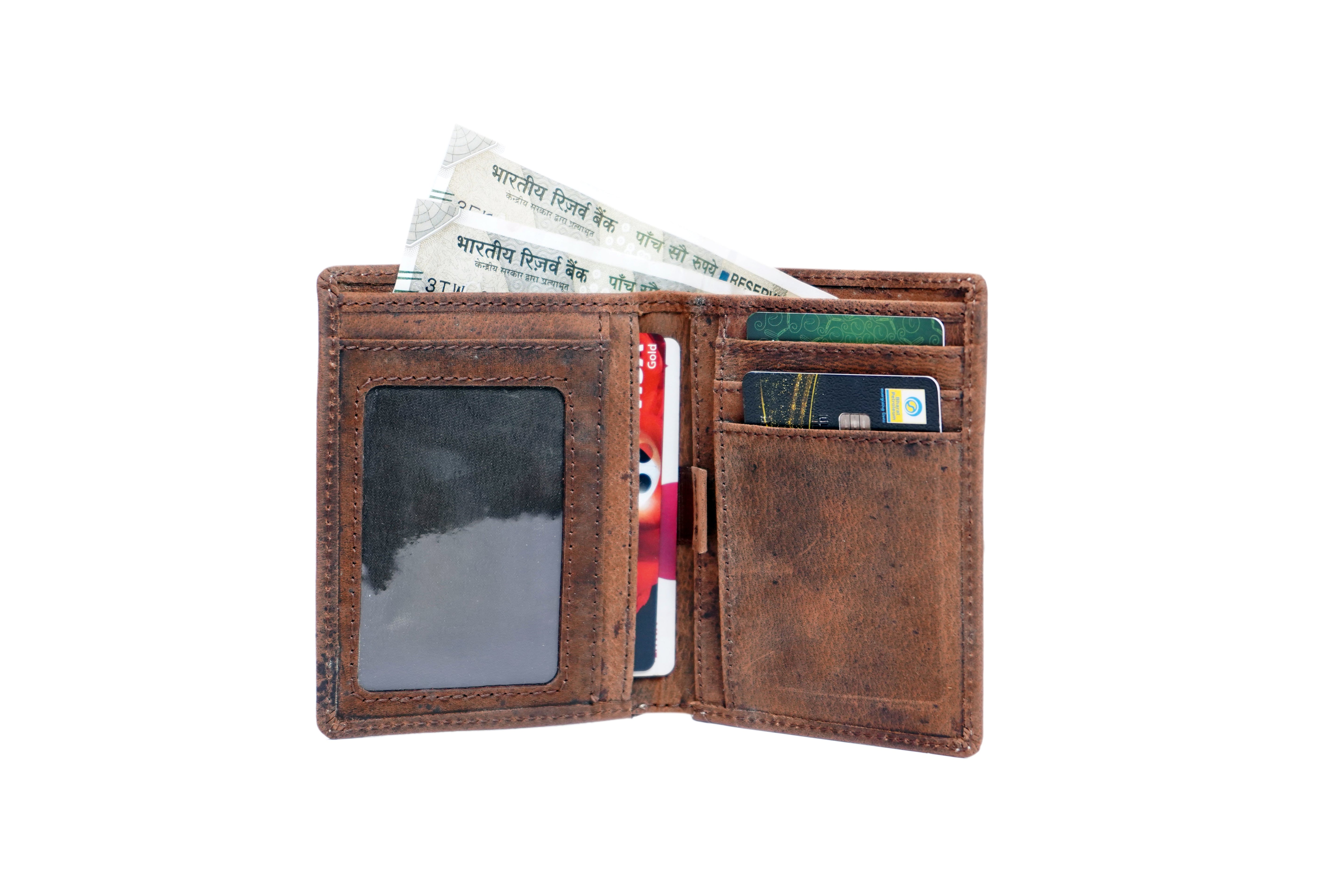 Cobbler India Leather Wallets for Men - Slim, RFID, and Durable