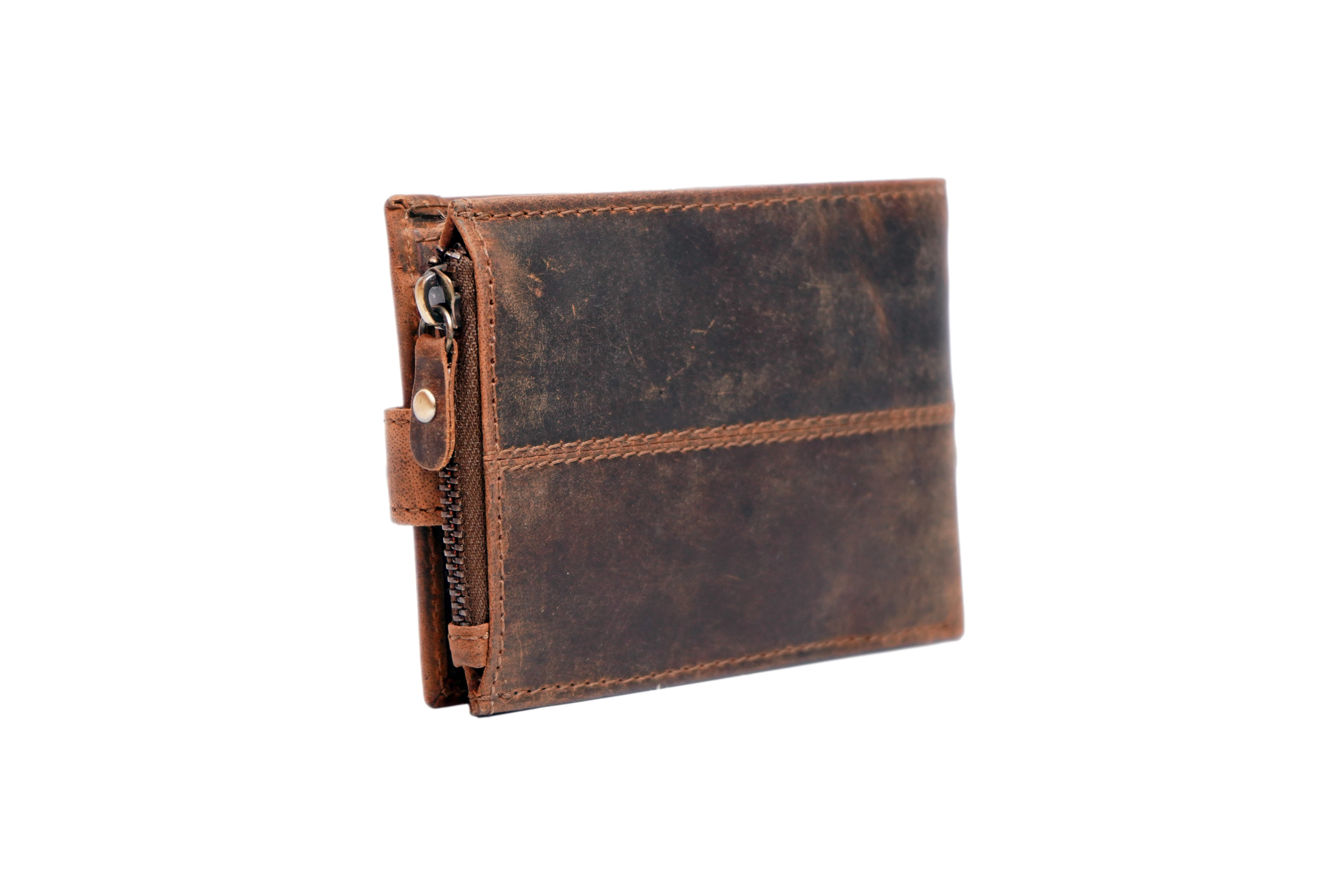 Cobbler India Vintage Leather Men's Wallet – Stylish, Durable & Compact