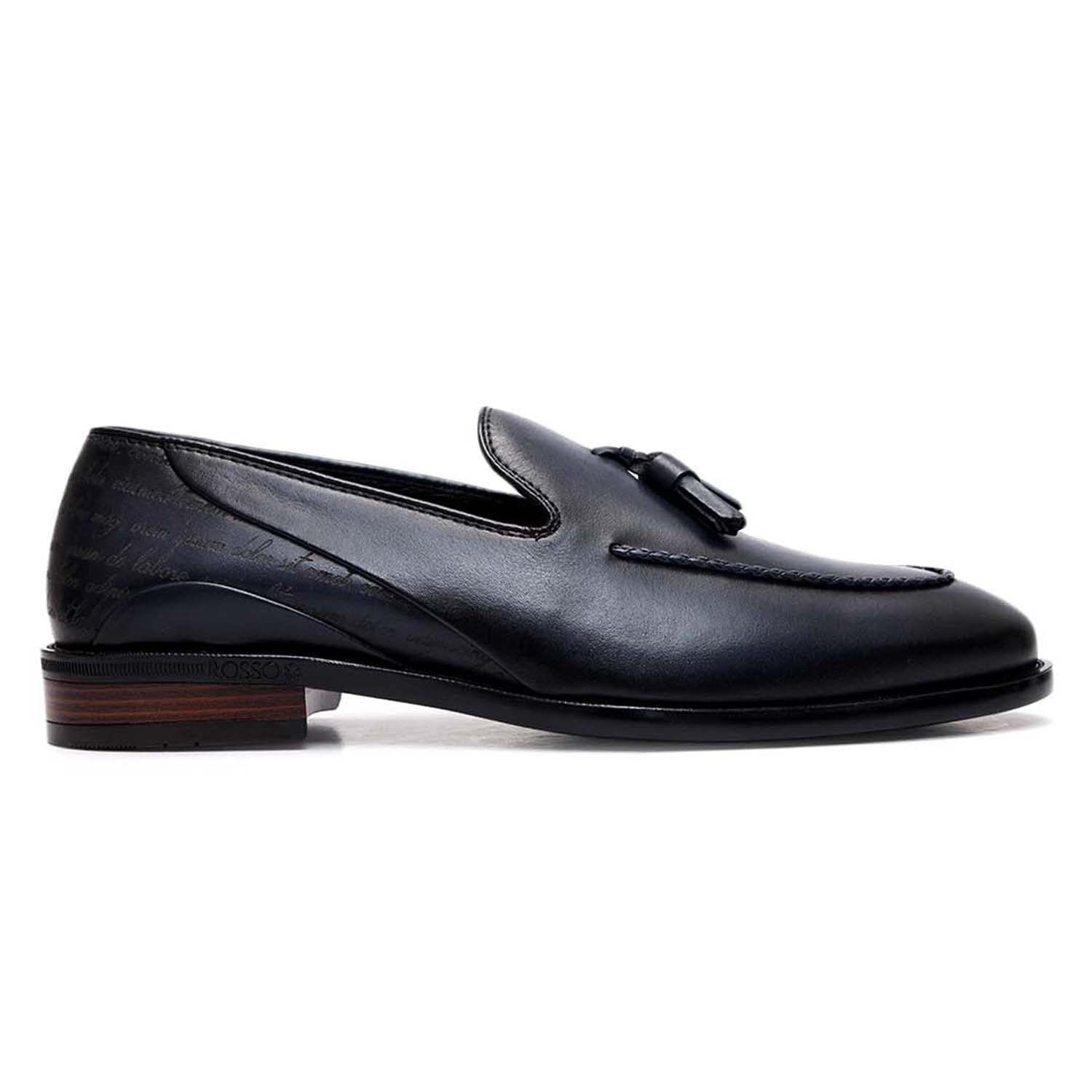 Cobbler India Blue Loafers With Tassels
