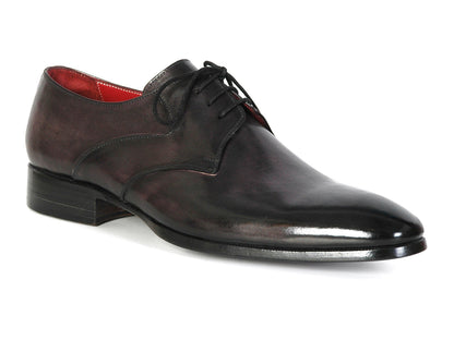 Cobbler India Men's Anthracite Black Derby Shoes