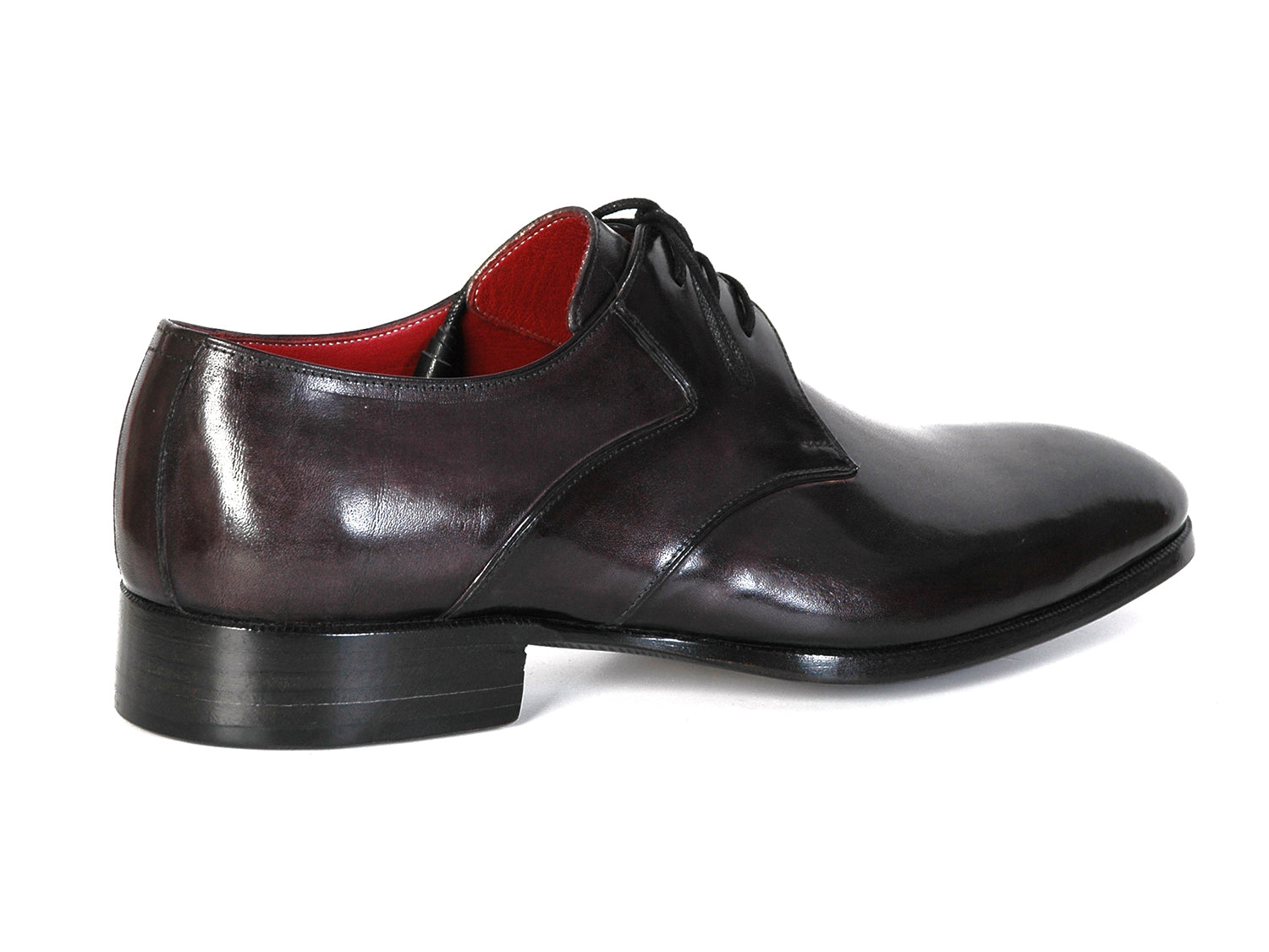 Cobbler India Men's Anthracite Black Derby Shoes