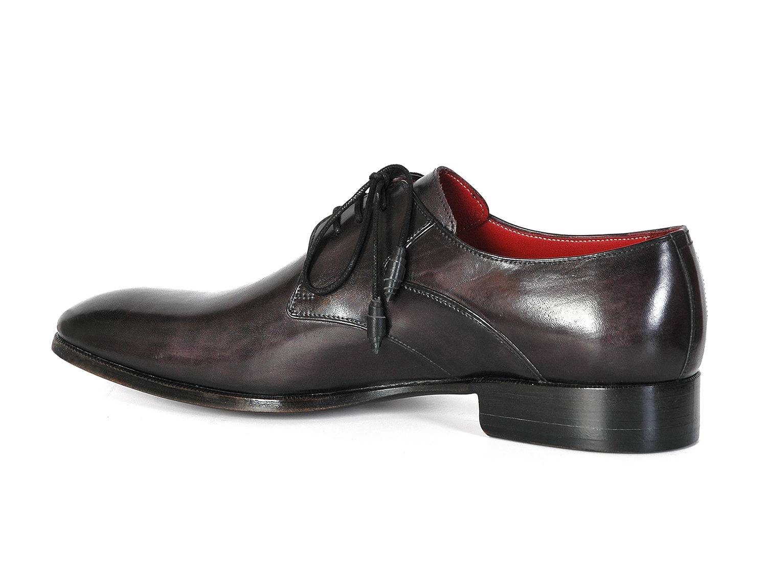Cobbler India Men's Anthracite Black Derby Shoes