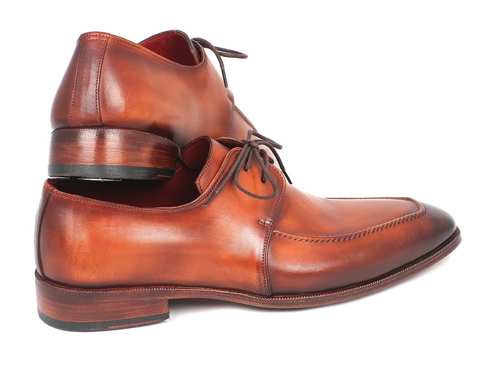 Cobbler India Brown Leather Apron Derby Shoes For Men