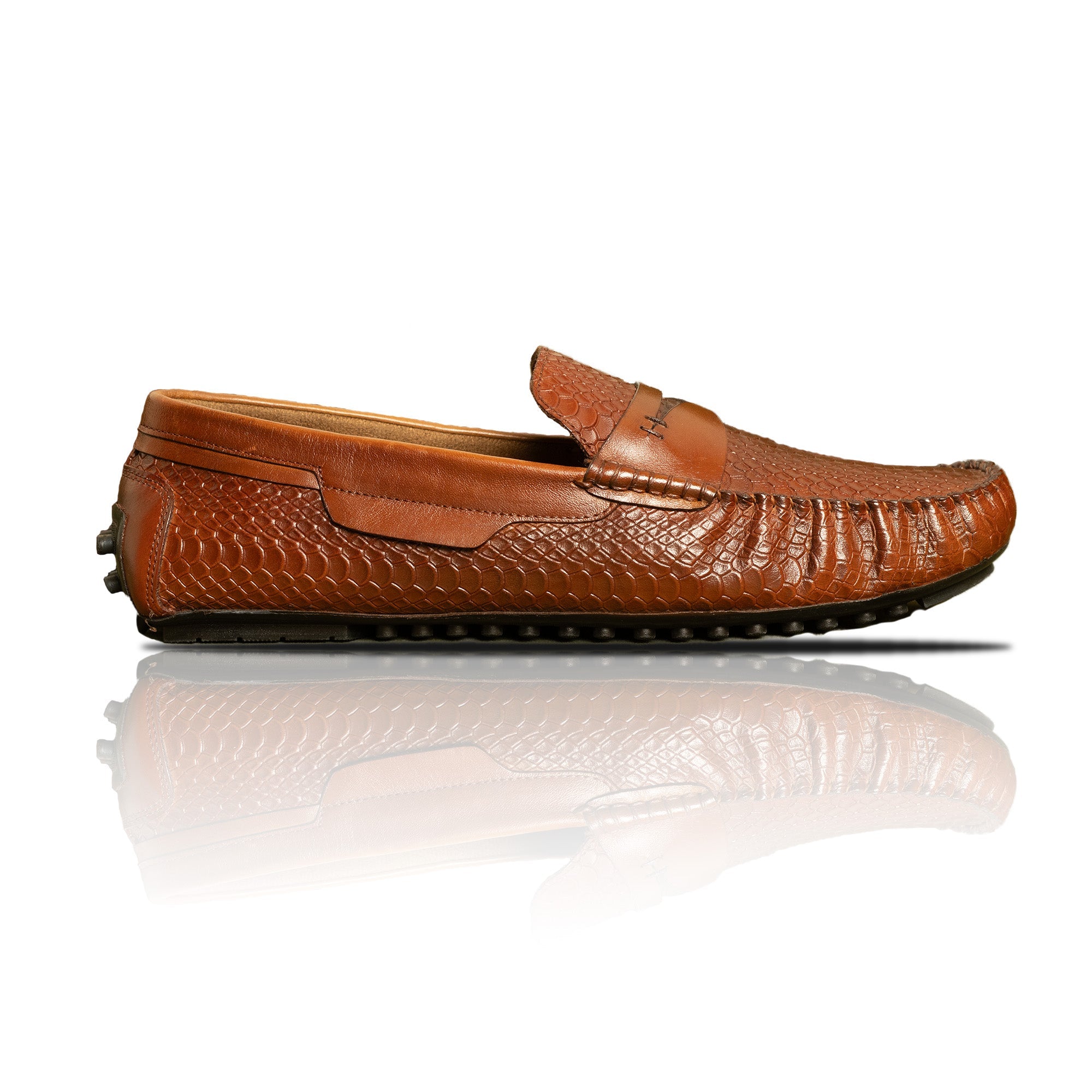Cobbler India Premium Brown Loafers for Men – Slip-On | Handcrafted & Durable