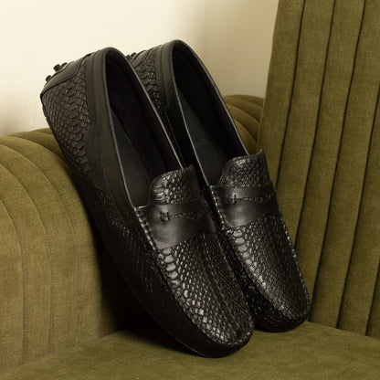 Cobbler India Premium Men's Leather Loafers | Formal Slip-On Shoes