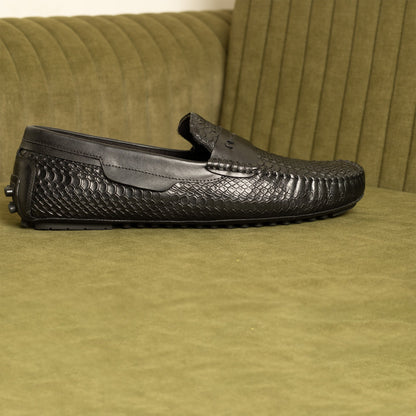 Cobbler India Premium Men's Leather Loafers | Formal Slip-On Shoes