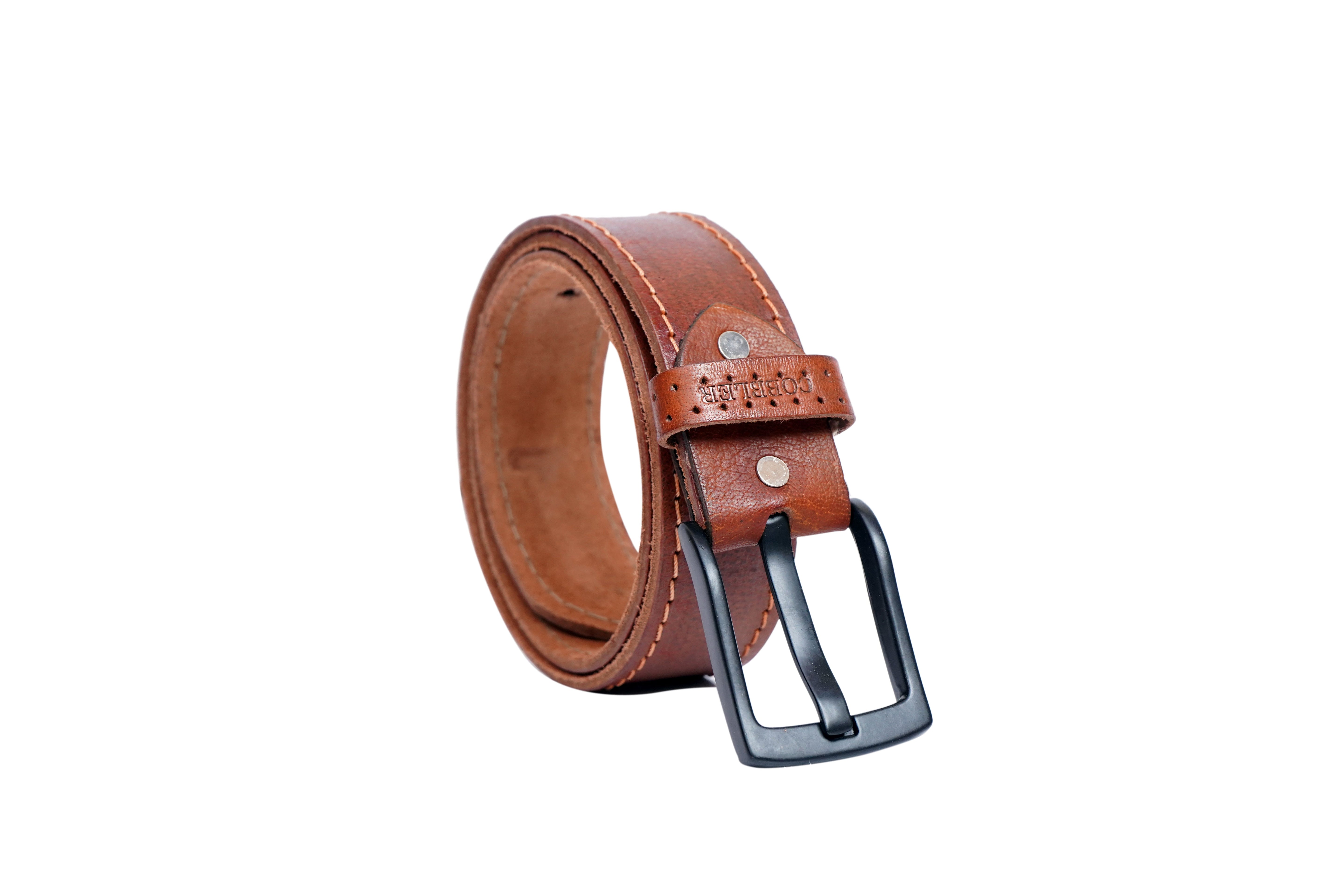 Cobbler India Classic Leather Belt for Men – Elegant & Durable