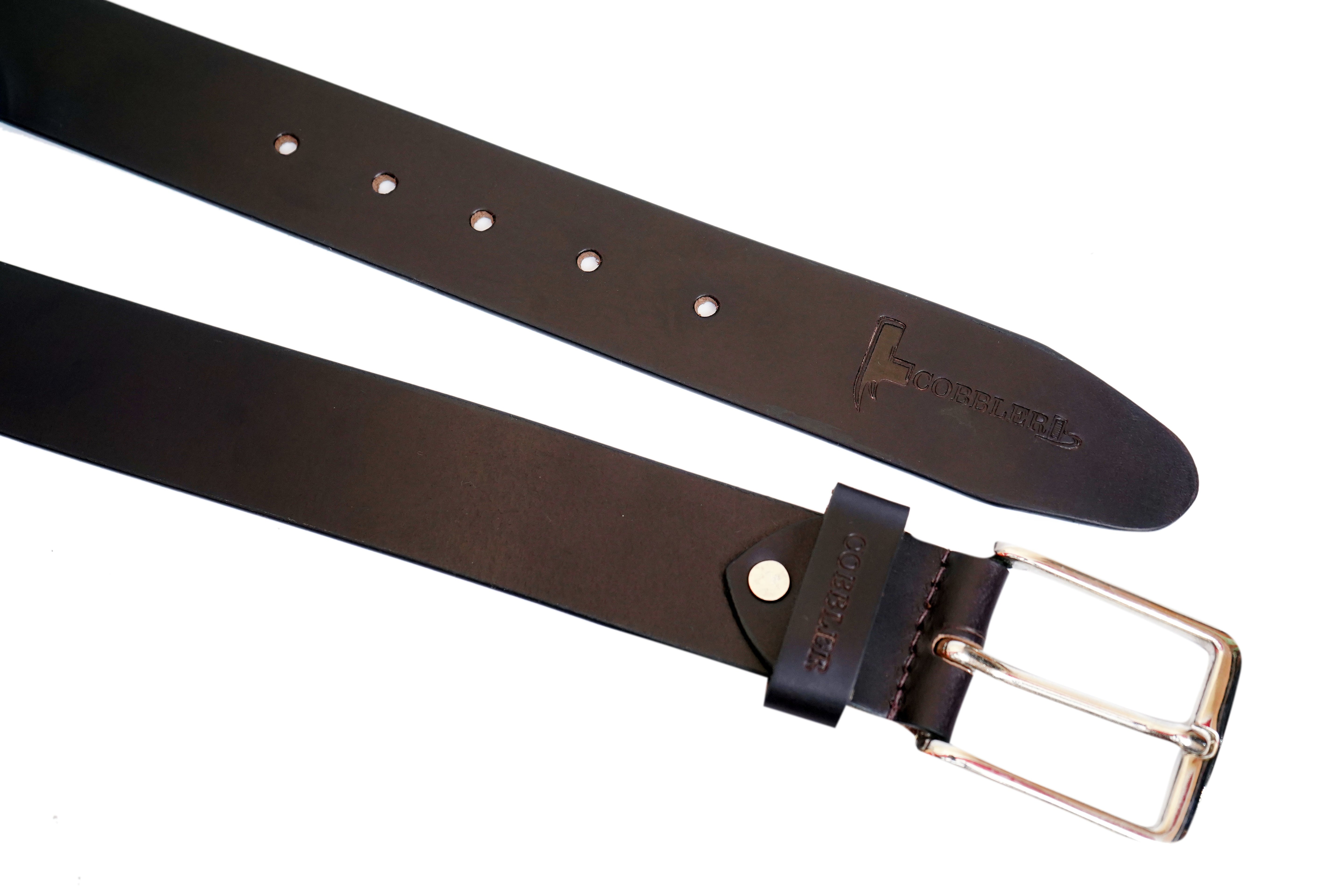 Cobbler India Luxury Leather Belt for Men – Stylish, Durable & Premium Quality