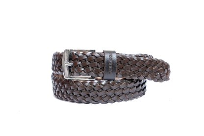 Cobbler India Men’s Leather Belts - Genuine Leather, Adjustable Fit