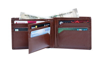 Cobbler India Leather Wallets for Men - Slim, Functional & Durable