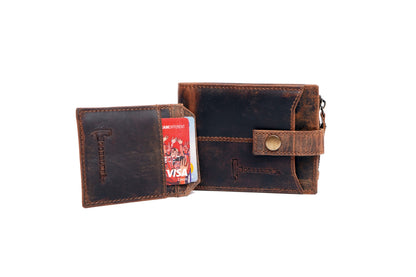Cobbler India Vintage Leather Men's Wallet – Stylish, Durable & Compact