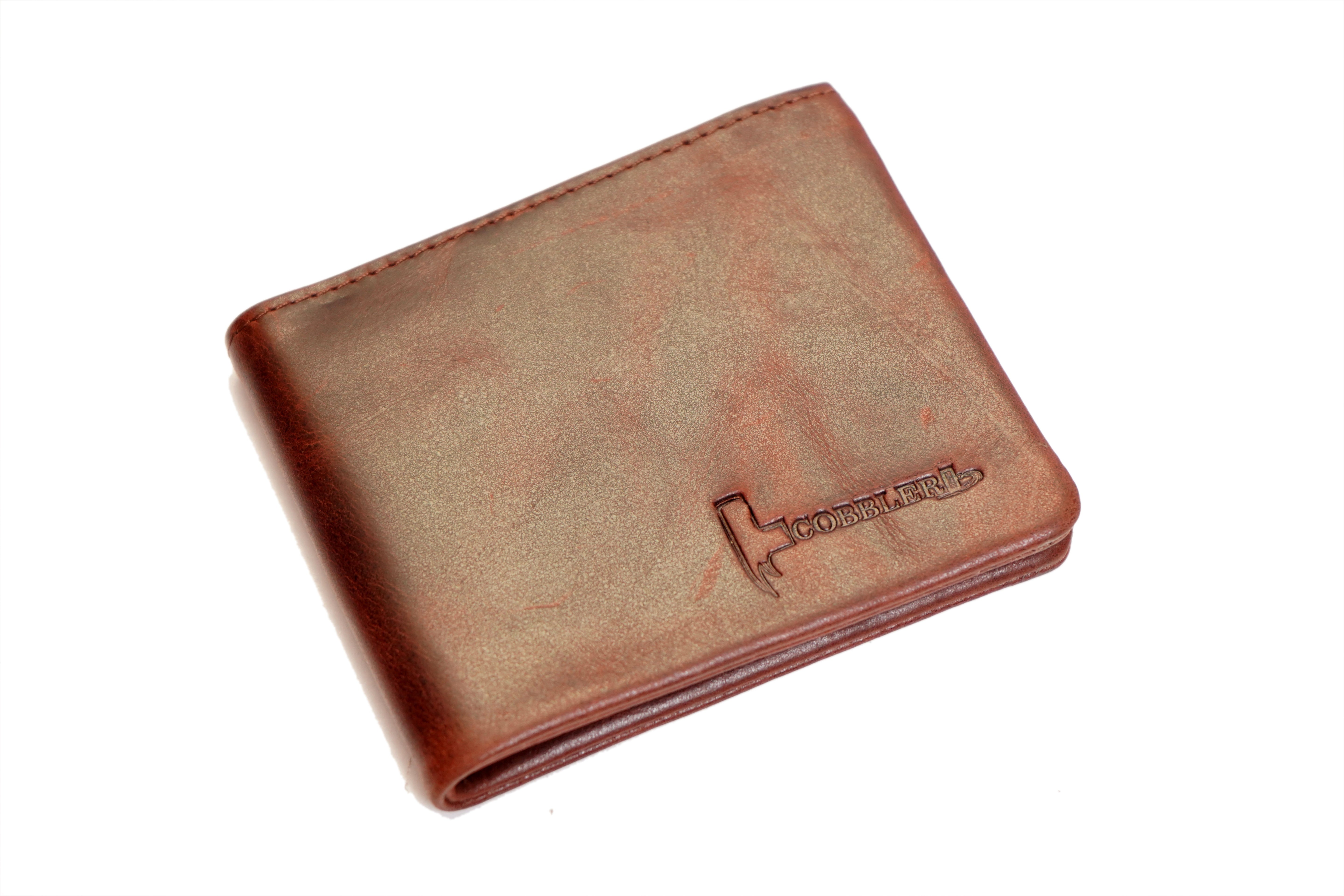 Cobbler India Premium Men's Wallet | RFID Protection & Slim Bifold Design