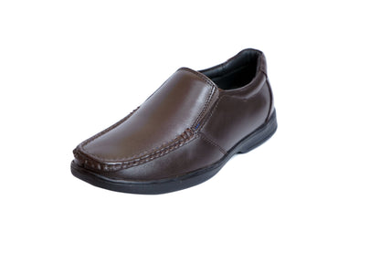 Cobbler India Men’s Office Shoes – Premium Brown Formal Loafers for All-Day Wear