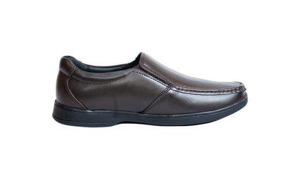 Cobbler India Men’s Office Shoes – Premium Brown Formal Loafers for All-Day Wear