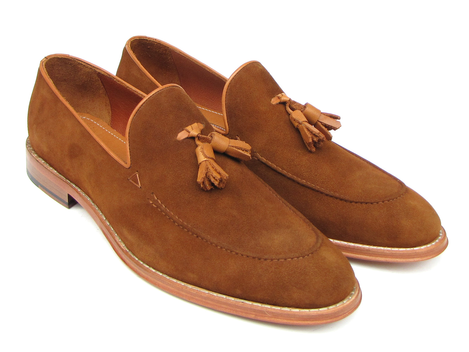 Cobbler India Tassel Loafers Tobacco Suede