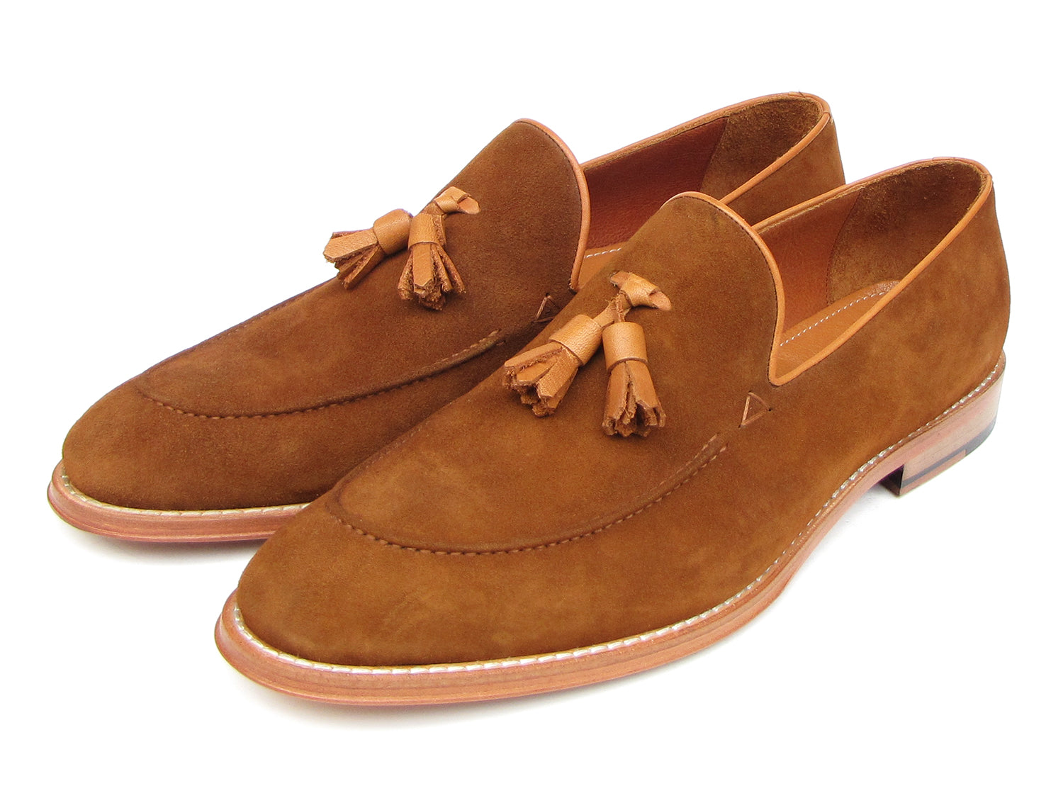 Cobbler India Tassel Loafers Tobacco Suede