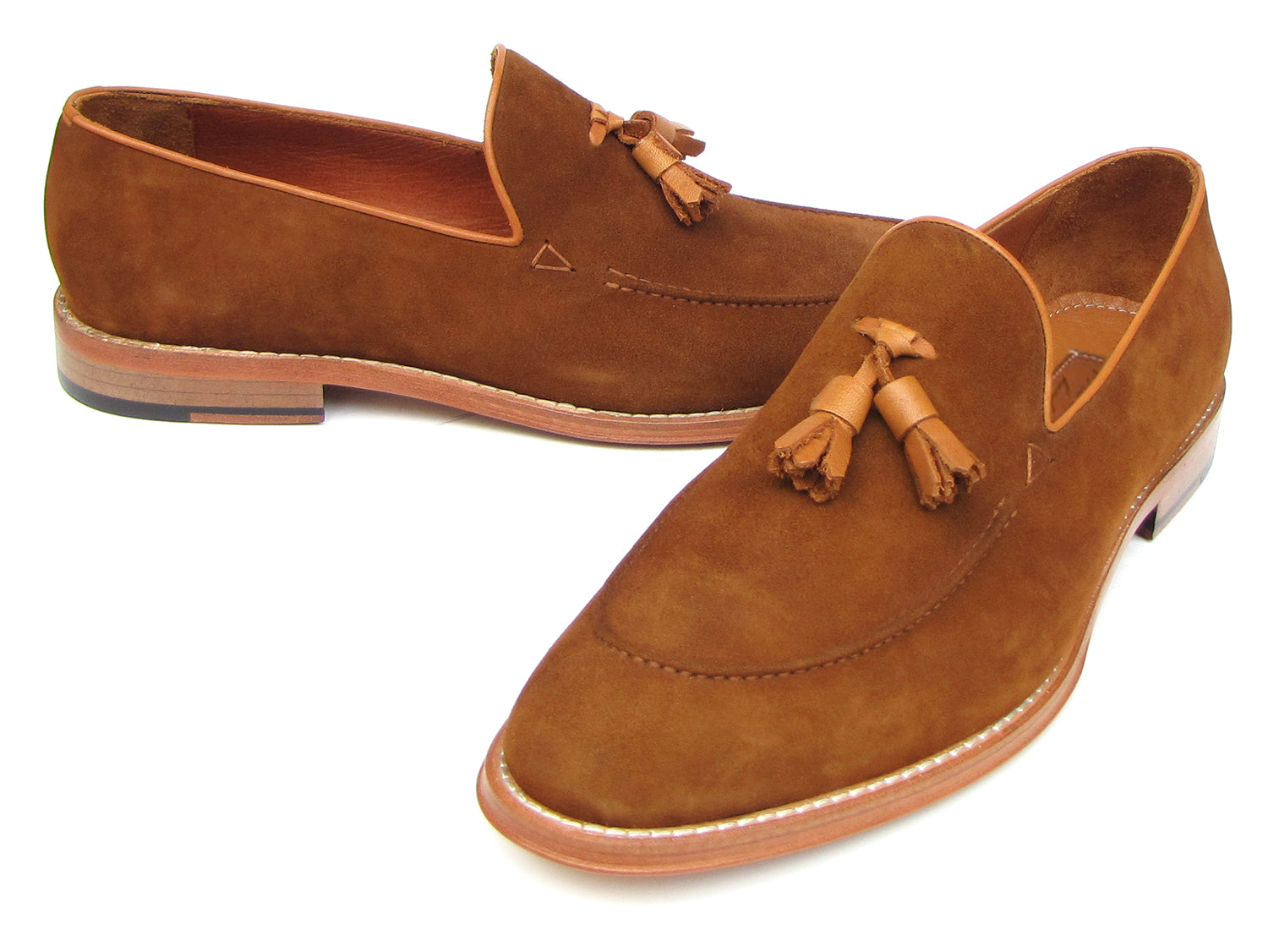 Cobbler India Tassel Loafers Tobacco Suede