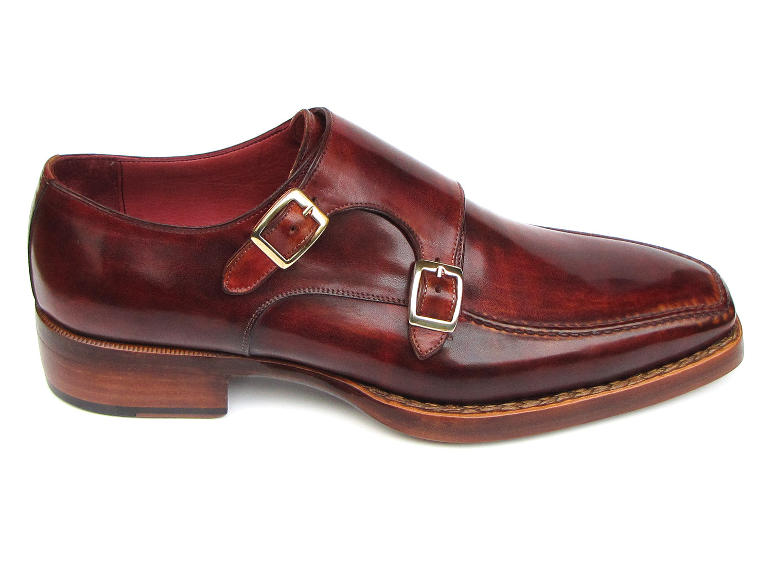 Cobbler India Men's Double Monkstrap Goodyear Welt Shoes