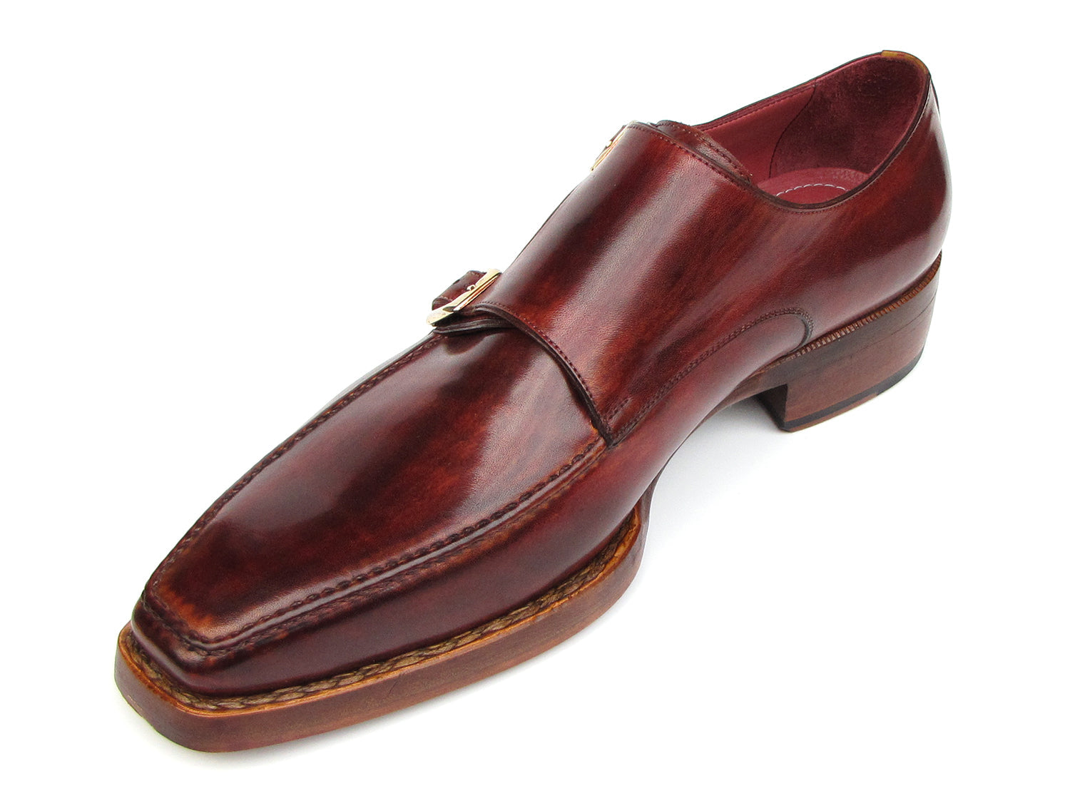 Cobbler India Men's Double Monkstrap Goodyear Welt Shoes