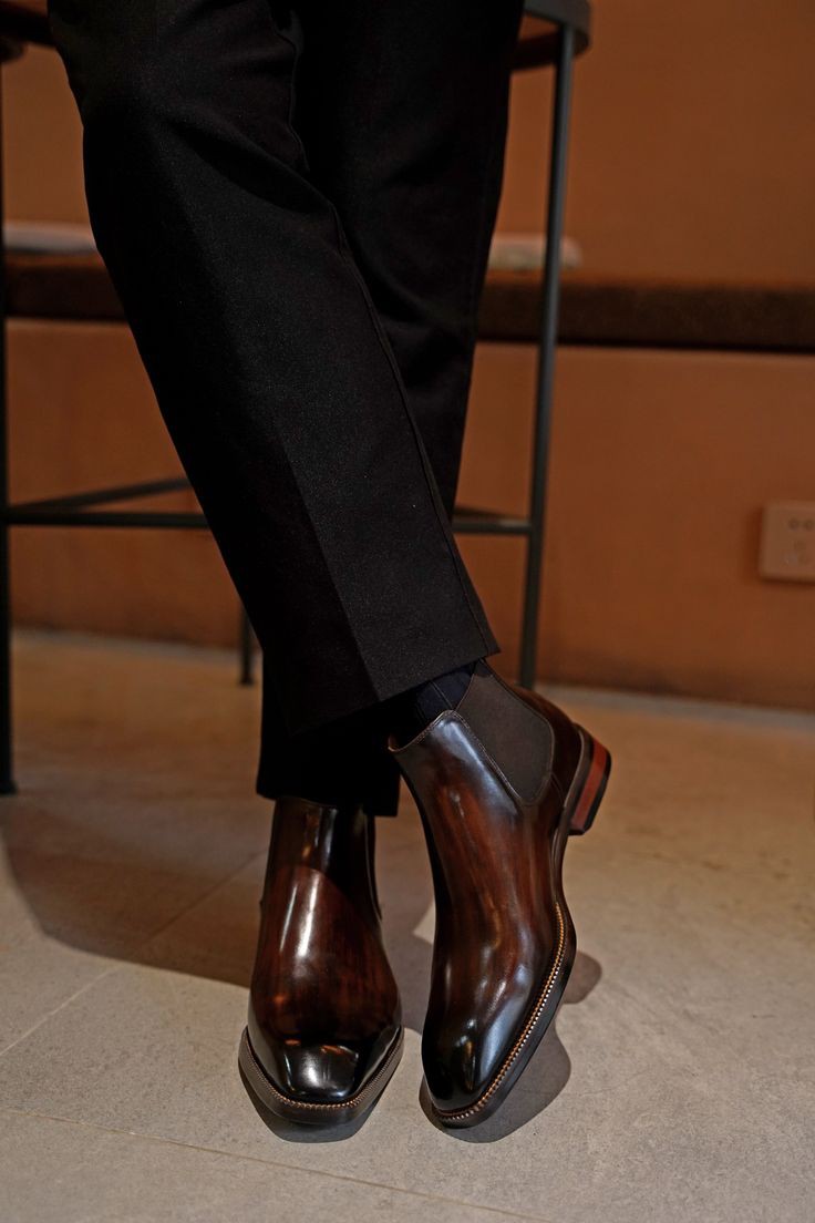 Cobbler India Luxury Wholecut Chelsea Boots | Handcrafted Formal Shoes for Men