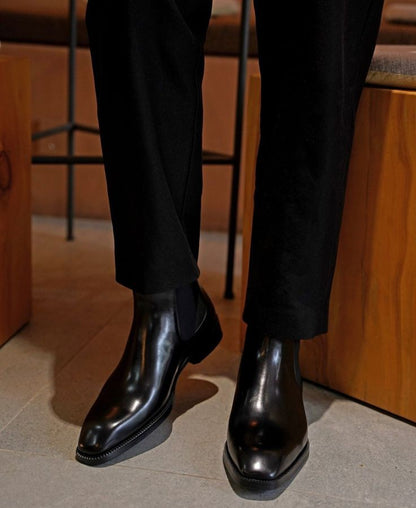 Cobbler India Luxury Wholecut Chelsea Boots | Handcrafted Formal Shoes for Men
