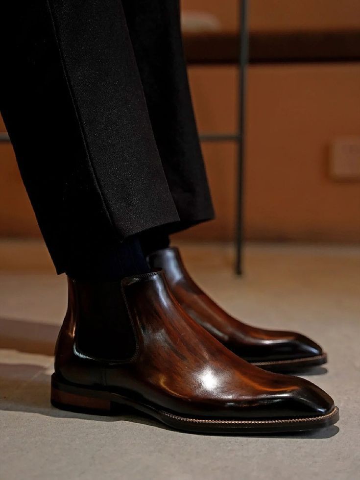 Cobbler India Luxury Wholecut Chelsea Boots | Handcrafted Formal Shoes for Men