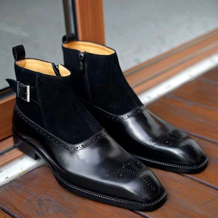 Cobbler India Men's Classic Chelsea Boots: Quality & Timeless Versatility