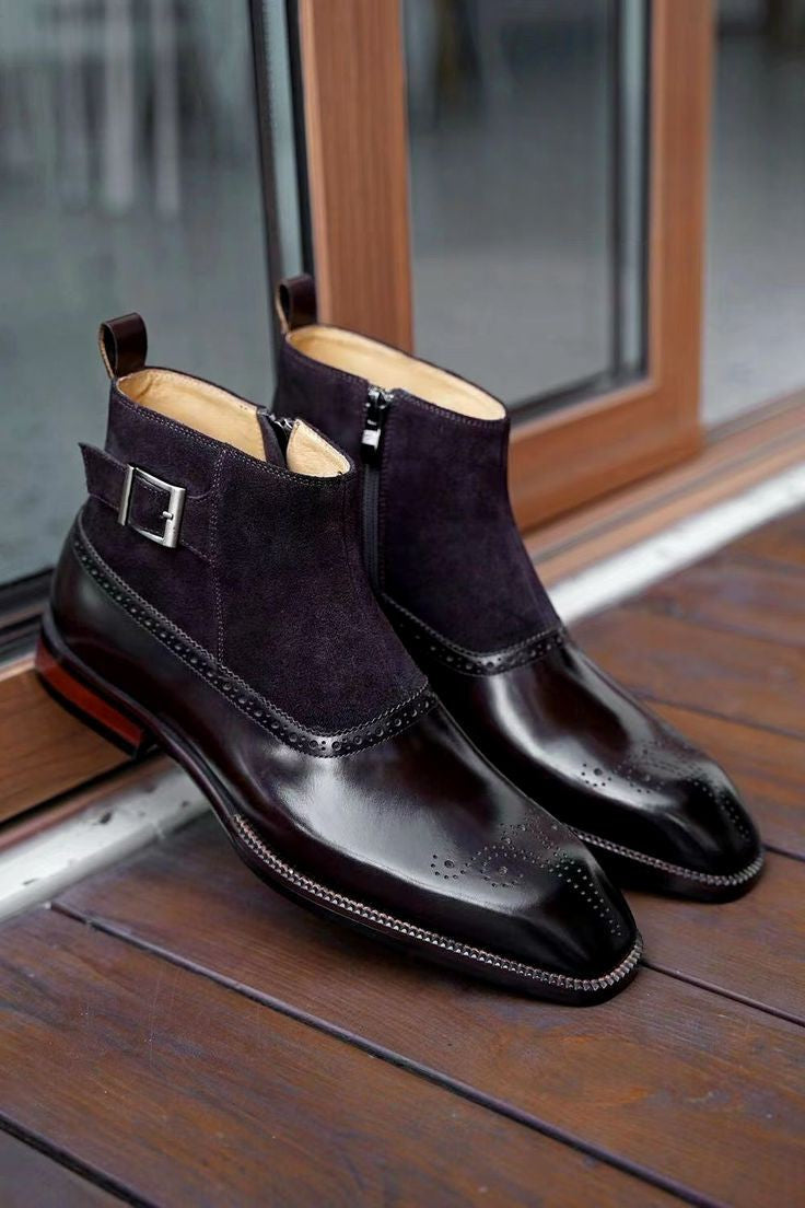 Cobbler India Men's Classic Chelsea Boots: Quality & Timeless Versatility