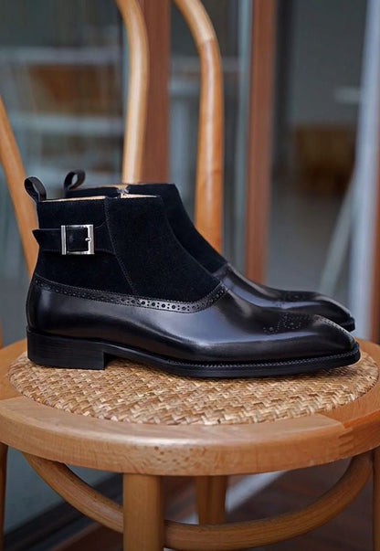 Cobbler India Men's Classic Chelsea Boots: Quality & Timeless Versatility