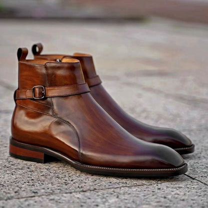 Cobbler India Step in Comfort: Men’s Chelsea Boots with Durable Sole Support