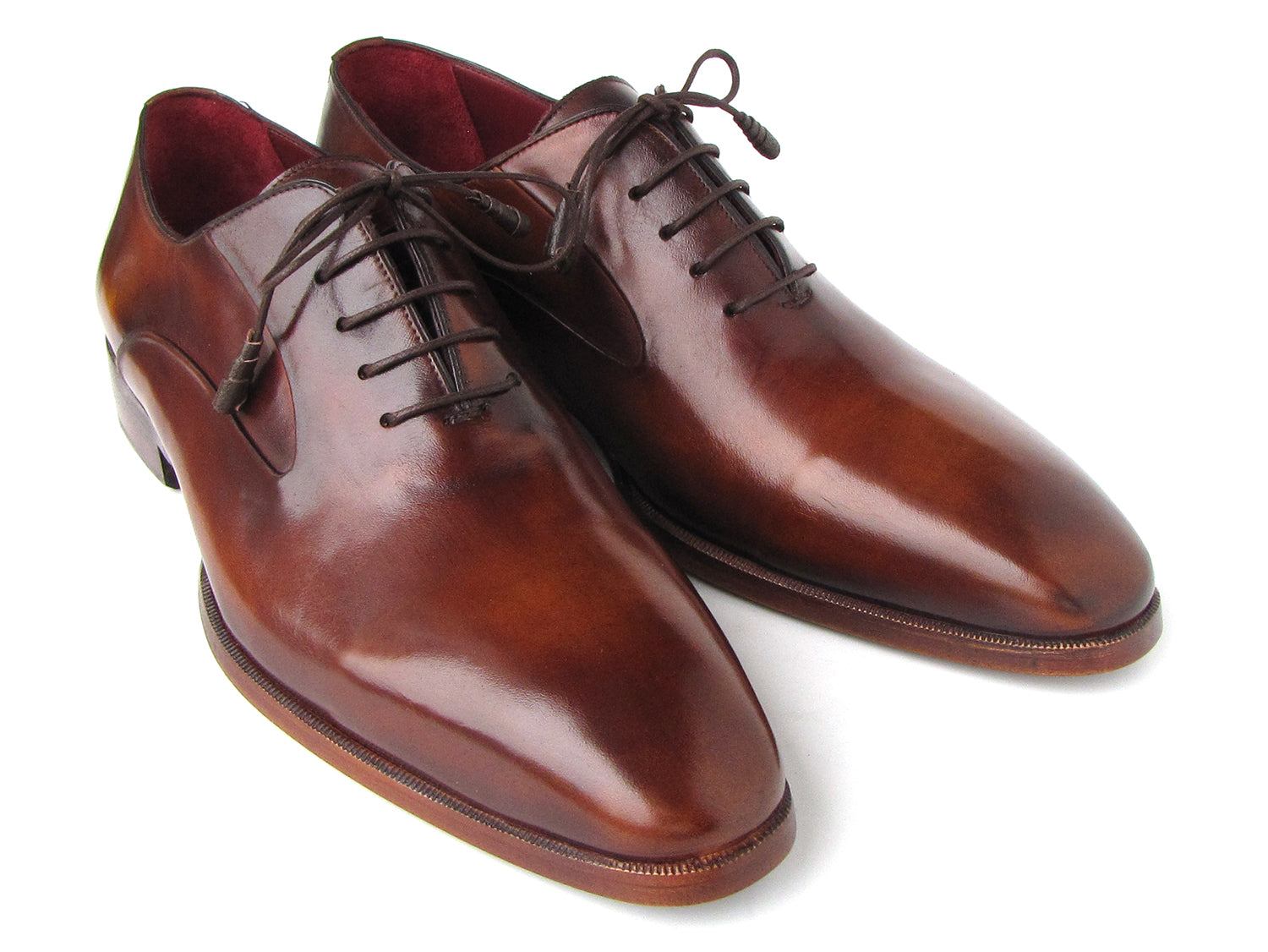 Cobbler India Plain Toe Brown Calfskin Oxfords