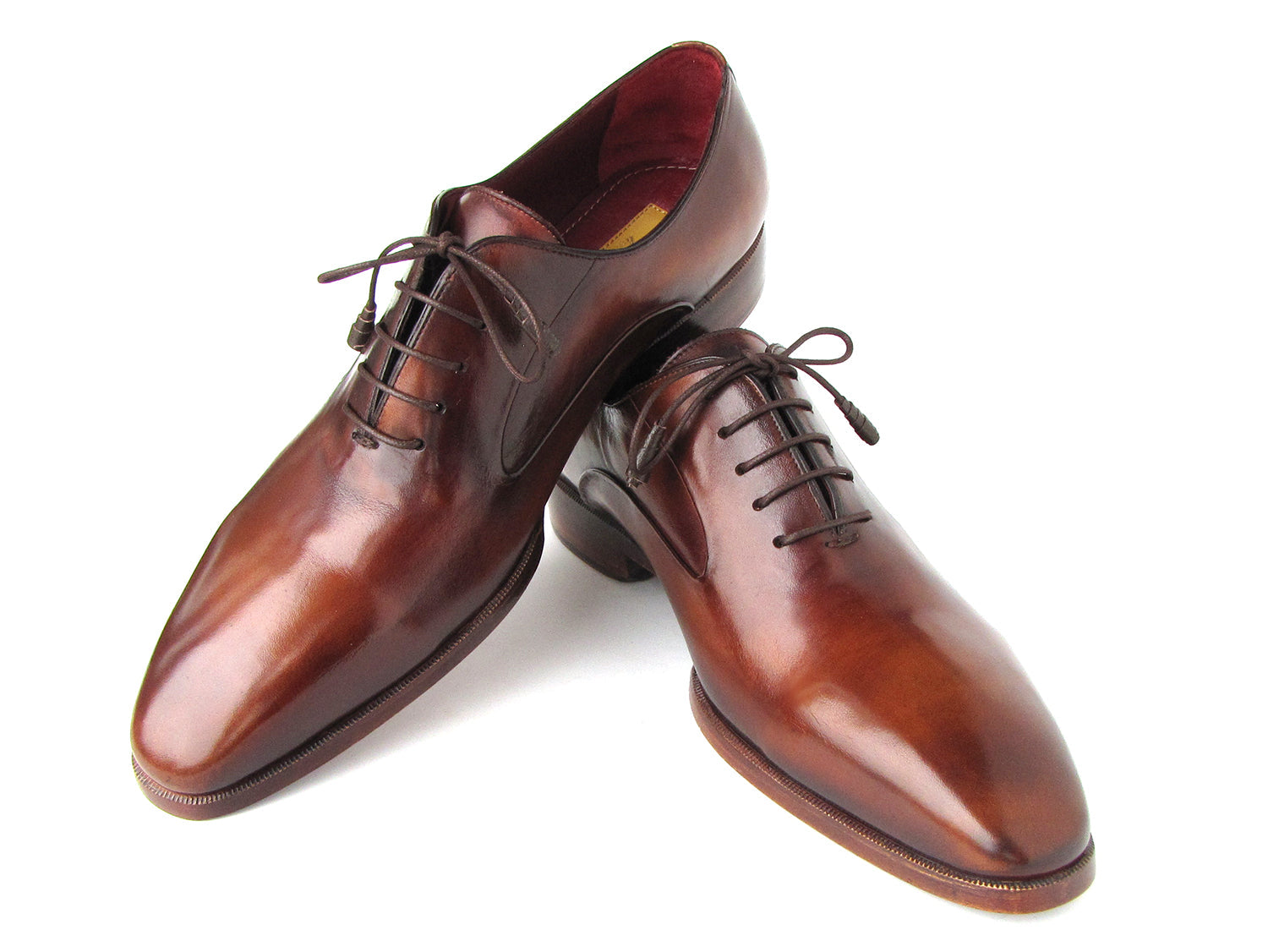 Cobbler India Plain Toe Brown Calfskin Oxfords