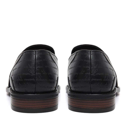 Cobbler India Blue Loafers With Tassels