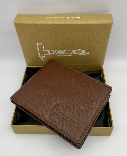 Cobbler India Leather Wallets for Men - Slim, Functional & Durable