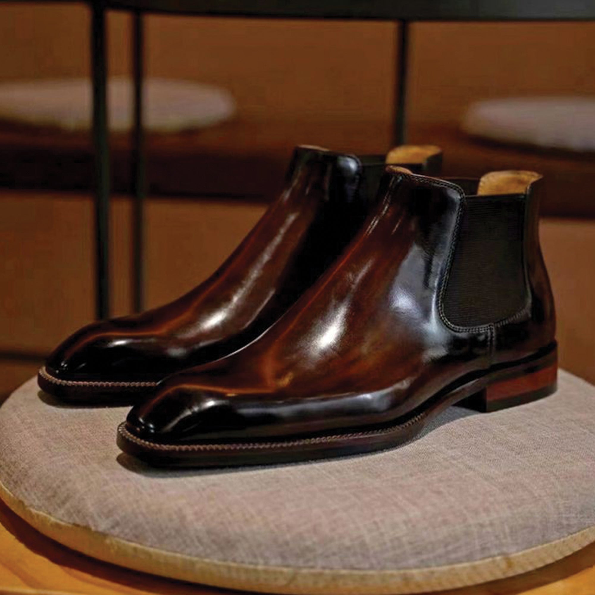 Cobbler India Luxury Wholecut Chelsea Boots | Handcrafted Formal Shoes for Men