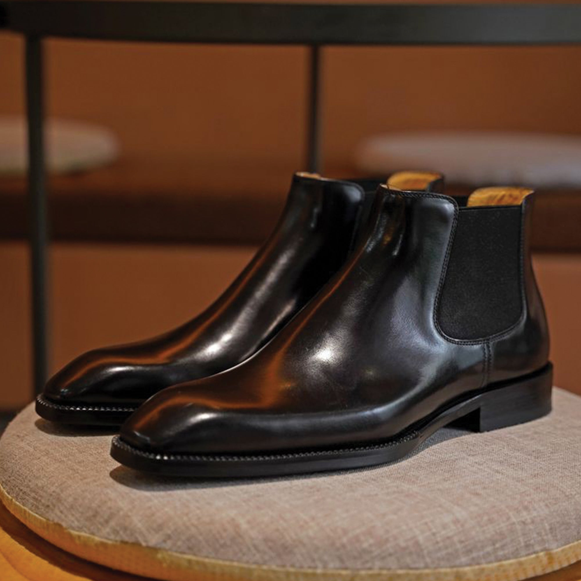 Cobbler India Luxury Wholecut Chelsea Boots | Handcrafted Formal Shoes for Men