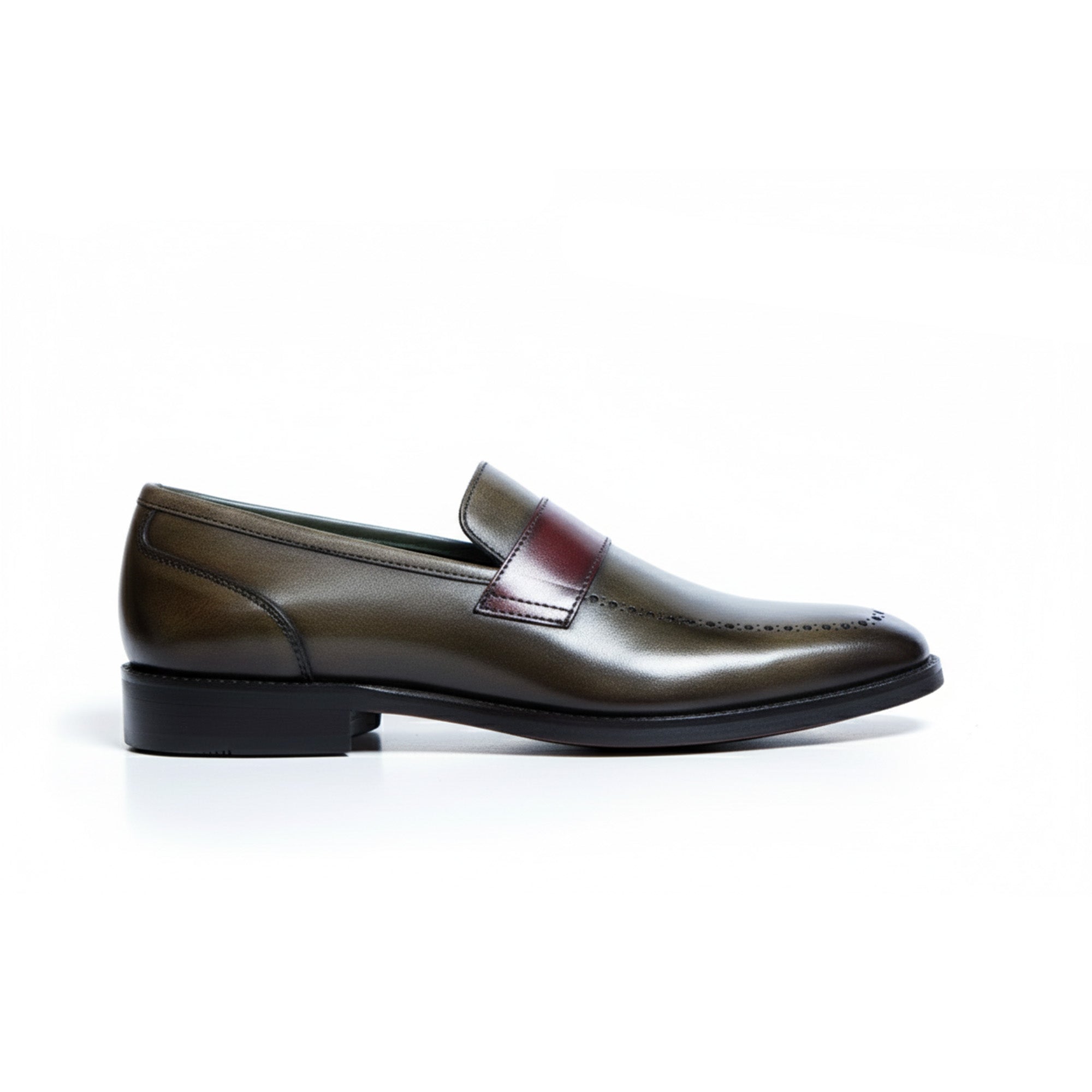 Cobbler India Handcrafted Leather Loafers for Men – Luxury Penny Slip-On Shoes